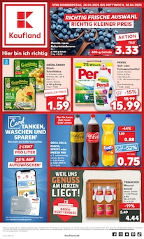 Coca Cola im Kaufland Prospekt "KNÜLLER" mit 50 Seiten (Pforzheim)