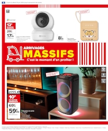 Offre Enceintes Son dans le catalogue Carrefour du moment à la page 12
