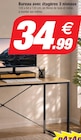 Promo Bureau avec étagères 3 niveaux à 34,99 € dans le catalogue Bazarland à Janville