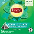 Thé Vert Menthe Intense - Lipton dans le catalogue Intermarché Hyper