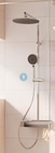 Colonne de douche thermostatique chromé avec tablette EASY - Sensea en promo chez Weldom Colonne de douche thermostatique chromé avec tablette EASY - Sensea dans le catalogue Weldom