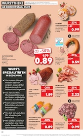 Aktueller Kaufland Prospekt mit Wurst, "Aktuelle Angebote", Seite 22