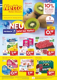 Hackfleisch Angebot im aktuellen Netto Marken-Discount Prospekt auf Seite 1