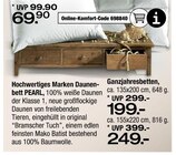 Aktuelle Bettdecke Angebote bei Ostermann in Wuppertal Aktuelles Hochwertiges Marken Daunenbett PEARL Angebot bei Ostermann in Wuppertal ab 199,00 €