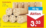 Holzbriketts im Angebot bei Netto Marken-Discount in Nordhausen Holzbriketts Angebote bei Netto Marken-Discount Nordhausen für 3,33 €
