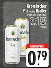 Aktuelle Krombacher Angebote bei EDEKA in Gelsenkirchen Aktuelles Pils oder Radler Angebot bei EDEKA in Gelsenkirchen ab 0,79 €