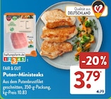 Puten-Ministeaks Angebote von FAIR & GUT bei ALDI SÜD Oberursel für 3,79 €