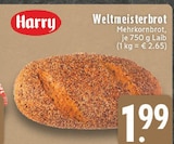 E center Mülheim - Weltmeisterbrot Angebot im Prospekt Weltmeisterbrot bei E center im Mülheim Prospekt für 1,99 €