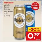 Aktuelle Warsteiner Angebote bei Netto Marken-Discount in Trier Aktuelles Warsteiner Angebot bei Netto Marken-Discount in Trier ab 0,79 €