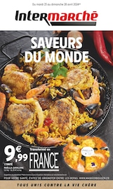 Catalogue Supermarchés Intermarché en cours à Le Petit-Bornand-les-Glières et alentours, "SAVEURS DU MONDE", 24 pages, 23/04/2024 - 28/04/2024