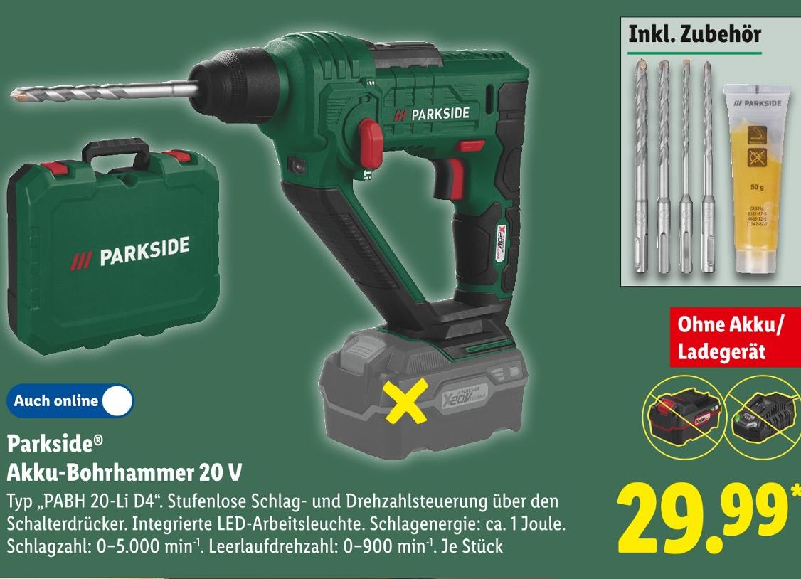 Akku-Bohrhammer 20 V