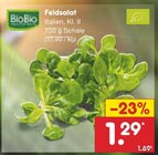 Feldsalat Angebote von BioBio bei Netto Marken-Discount Mülheim für 1,29 €