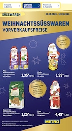 METRO Weihnachtsschokolade im Prospekt METRO Weihnachtsschokolade im Prospekt