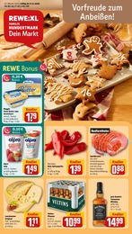 REWE Prospekt für Daxweiler: "Dein Markt", 26 Seiten, 17.11.2025 - 22.11.2025