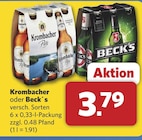 Krombacher im Angebot bei combi in Cuxhaven Krombacher Angebote von Krombacher bei combi Cuxhaven für 3,79 €