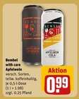 Apfelwein Pfirsich Angebote von Bembel with care bei REWE Bad Camberg für 0,99 €