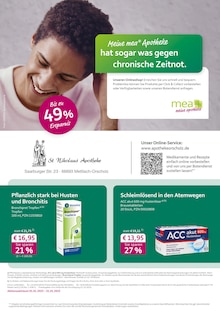 Aktueller mea - meine apotheke Prospekt für Mettlach mit  Seiten