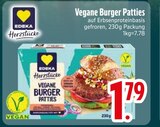 Vegane Burger Patties im EDEKA Prospekt Vegane Burger Patties von Edeka Herzstücke im aktuellen EDEKA Prospekt für 1,79 €