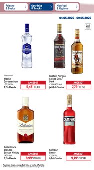 Wodka Gorbatschow im METRO Prospekt "Wochenangebote" mit 49 Seiten (Düsseldorf)