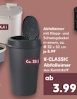 Abfalleimer bei Kaufland im Essen Prospekt für 3,99 €