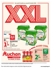 Prospectus Supermarchés Auchan Supermarché en cours à Orange et alentours, "XXL", 16 pages, 21/07/2026 - 27/07/2026 Catalogue Supermarchés Auchan Supermarché en cours à Orange et alentours, "XXL", 16 pages, 21/07/2026 - 27/07/2026