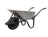 Brouette rénovation 100 L / 180 kg galvanisée, roue gonflable - Altrad en promo chez Brico Dépôt Le Mans à 69,90 €