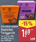 Asiatisches Fertiggericht von ASIA GREEN GARDEN im aktuellen ALDI Nord Prospekt