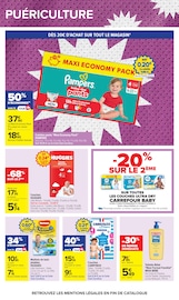 Promos Huggies dans le catalogue "LE MOIS DES SUPPORTERS" de Carrefour à la page 73 Promos Huggies dans le catalogue "LE MOIS DES SUPPORTERS" de Carrefour à la page 73