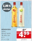 Apfel Angebote von Berentzen bei Getränke Quelle Weydringer Paderborn für 4,99 €