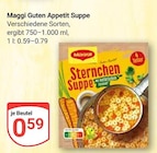 Guten Appetit Suppe Angebote von Maggi bei GLOBUS Salzgitter für 0,59 €