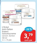 Anti-Falten Expert Gesichtscreme von L'Oréal Paris für 3,79 € bei budni im Angebot Anti-Falten Expert Gesichtscreme von L'Oréal Paris im aktuellen budni Prospekt