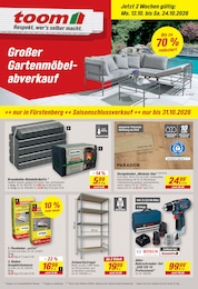 toom Baumarkt Prospekt für Zehdenick mit 24 Seiten toom Baumarkt Prospekt für Zehdenick: "Respekt, wer's selber macht.", 24 Seiten, 12.10.2026 - 24.10.2026