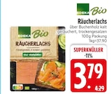 Räucherlachs von Edeka Bio für 3,79 € bei EDEKA im Angebot Räucherlachs von Edeka Bio im aktuellen EDEKA Prospekt