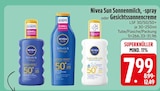 Sonnenmilch im EDEKA Prospekt Sonnenmilch von Nivea Sun im aktuellen EDEKA Prospekt für 7,99 €