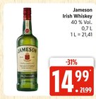Irish Whiskey im Angebot bei Marktkauf in Greifswald Irish Whiskey Angebote von Jameson bei Marktkauf Greifswald für 14,99 €