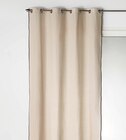 Rideau œillets Capria 140x240cm - Maxi Bazar à Trappes Rideau œillets Capria 140x240cm en promo chez Maxi Bazar Trappes à 19,99 €