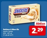 Aktuelle Snickers Angebote bei combi in Hannover Aktuelles Snickers & Mars Eis Angebot bei combi in Hannover ab 2,29 €