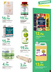 Promos Lessive dans le catalogue "NOVEMBRE Foire au VRAC" de NaturéO Lessive en promo dans le catalogue NaturéO à la page 29