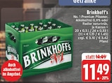 No. 1 Premium Pilsener, Alkoholfrei 0,0% oder Radler naturtrüb Angebote von Brinkhoff's bei E center Beckum für 11,49 €