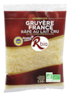 Gruyère râpé au lait cru - Rbio dans le catalogue NaturéO