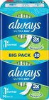 dm-drogerie markt Amberg - Ultra-Binden Normal BigPack Angebot im Prospekt Ultra-Binden Normal BigPack bei dm-drogerie markt im Amberg Prospekt für 3,95 €