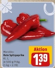 Rote Spitzpaprika Angebote bei REWE Schwäbisch Gmünd für 1,39 €