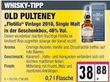 Flotilla Vintage 2010, Single Malt von Old Pulteney für 38,88 € bei EDEKA im Angebot Flotilla Vintage 2010, Single Malt von Old Pulteney im aktuellen EDEKA Prospekt