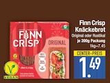 Knäckebrot Original oder Rustikal von Finn Crisp im aktuellen EDEKA Prospekt für 1,49 €