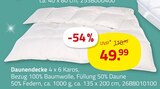 Daunendecke im Angebot bei ROLLER in Osnabrück Daunendecke Angebote bei ROLLER Osnabrück für 49,99 €