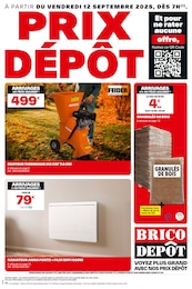 Prospectus Brico Dépôt, "PRIX DÉPÔT" à Fontiers-Cabardès et alentours, 20 pages, 12/09/2025 - 25/09/2025 Catalogue Brico Dépôt "PRIX DÉPÔT" à Fontiers-Cabardès et alentours, 20 pages, 12/09/2025 - 25/09/2025