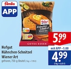 Hofgut Hähnchen-Schnitzel Wiener Art Angebote bei famila Nordost Celle für 5,99 €