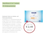 Sterillium 2 in 1 wipes Angebote von Hartmann bei LINDA Partnerapotheke Halle für 2,49 €
