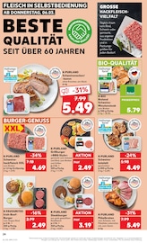 Aktueller Kaufland Prospekt mit Hackfleisch, "Aktuelle Angebote", Seite 24