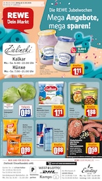 REWE Prospekt für Hünxe mit 36 Seiten REWE Prospekt "Dein Markt" für Hünxe, 36 Seiten, 21.09.2026 - 26.09.2026